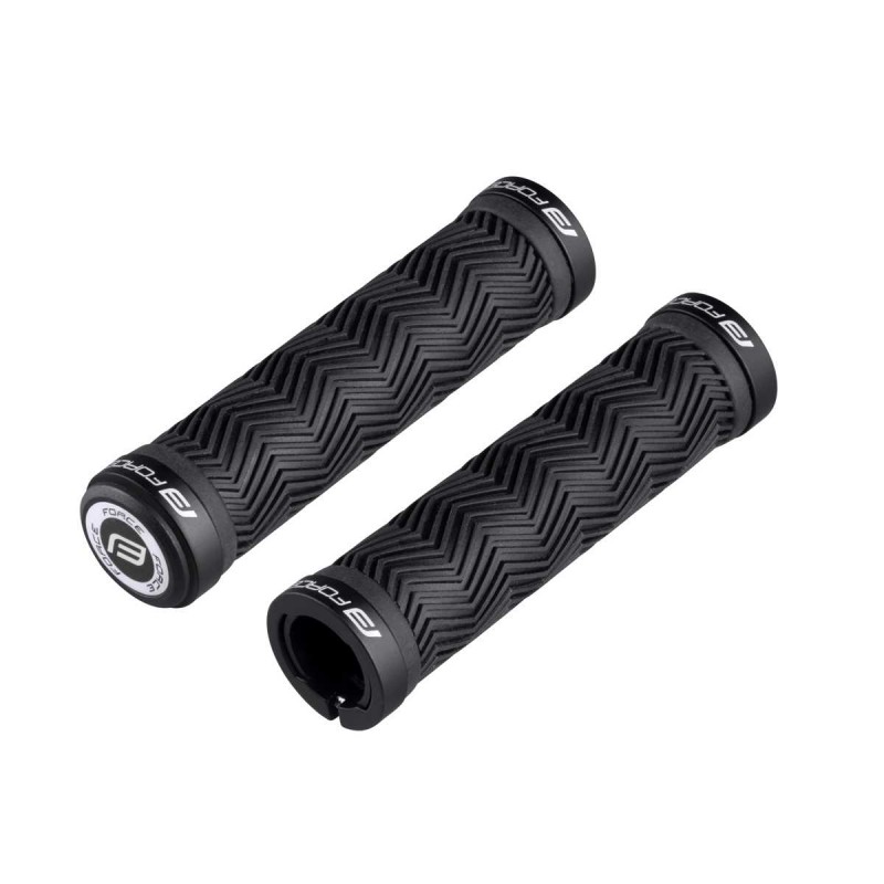 FORCE RUBBER ΧΕΡΟΥΛΙΑ ΠΟΔΗΛΑΤΟΥ ΑΣΦΑΛΕΙΑΣ MTB 130mm ΜΑΥΡΟ 382891