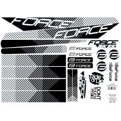 FORCE LINE ΑΥΤΟΚΟΛΛΗΤΑ ΠΟΔΗΛΑΤΟΥ ΣΕΤ 23 ΤΕΜΑΧΙΩΝ 37X27cm 16407