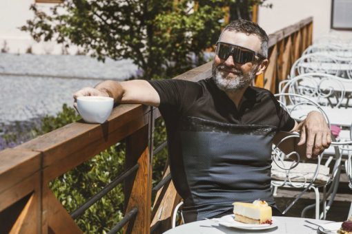 FORCE ROCK ΜΠΛΟΥΖΑ ΠΟΔΗΛΑΤΙΚΗ ΚΟΝΤΟΜΑΝΙΚΗ ΜΑΥΡΟ/ΓΚΡΙ 9001276-XL - Image 4