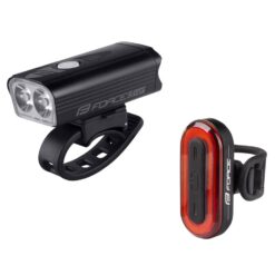 FORCE DIVER ARC ΣΕΤ ΦΑΝΑΡΙΑ ΠΟΔΗΛΑΤΟΥ ΕΜΠΡΟΣΘΙΟ 900 LUMEN + ΟΠΙΣΘΙΟ 40 LUMEN ΜΕ USB 454077