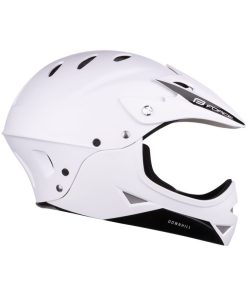 Alternative view of FORCE DOWNHILL ΠΑΙΔΙΚΟ ΚΡΑΝΟΣ FULL FACE ΛΕΥΚΟ 54-58cm 902165