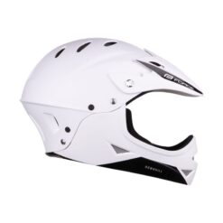 Alternative view of FORCE DOWNHILL ΠΑΙΔΙΚΟ ΚΡΑΝΟΣ FULL FACE ΛΕΥΚΟ 54-58cm 902165