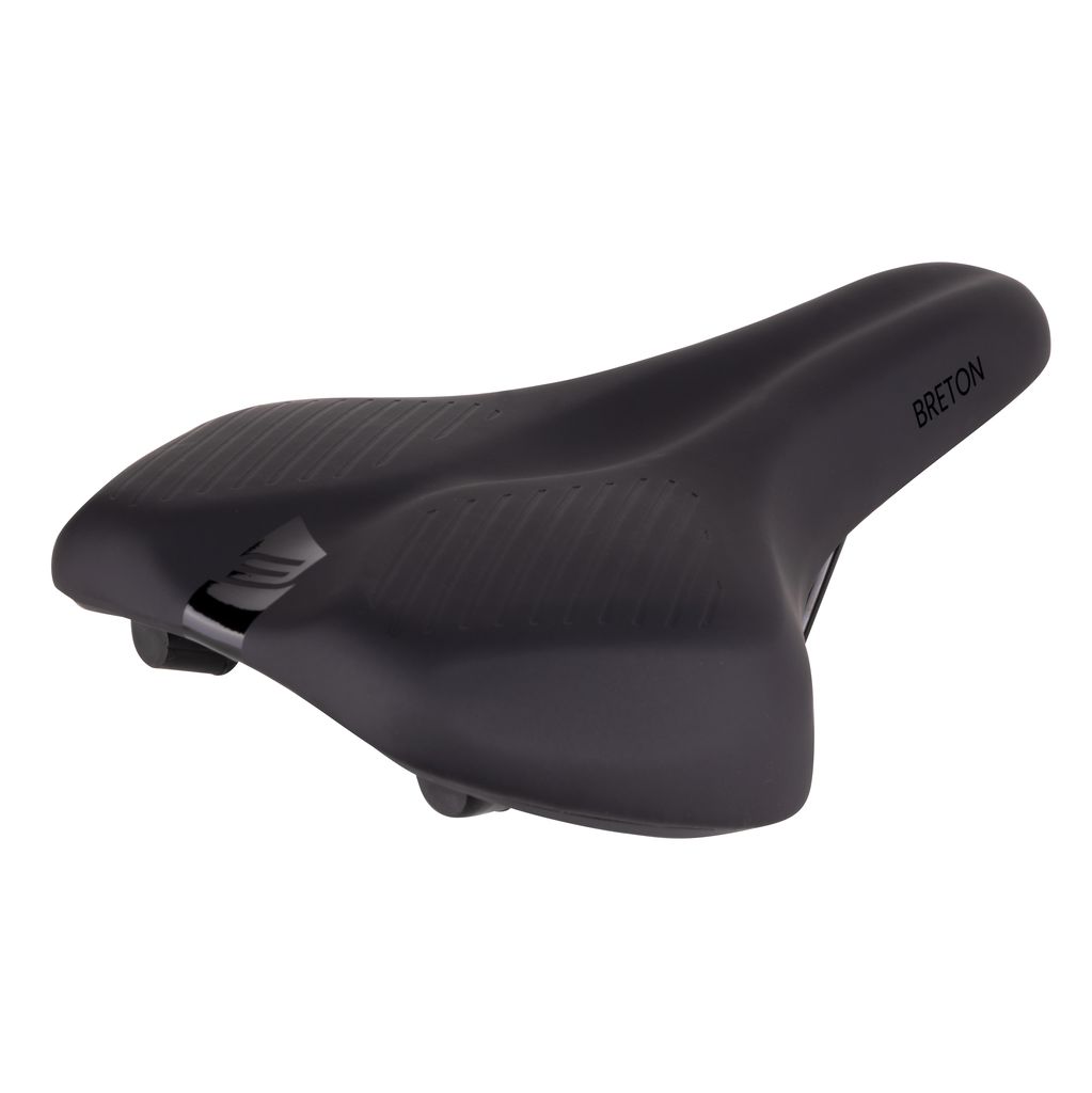 FORCE BRETON TOURIST COMFORT ΣΕΛΑ ΠΟΔΗΛΑΤΟΥ ΜΕ ΑΦΡΟ ΜΝΗΜΗΣ ΜΑΥΡΟ 2018255 - Image 2