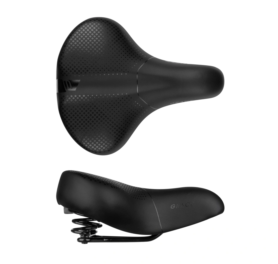 FORCE GRACE UNI ΣΕΛΑ CITY ΜΕ ΕΛΑΤΗΡΙΑ COMFORT 265Χ215mm BLACK 2004951 - Image 3