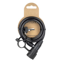 Alternative view of FORCE PRIM ΚΛΕΙΔΑΡΙΑ ΠΟΔΗΛΑΤΟΥ ΣΠΙΡΑΛ 120CM X 8MM BLACK 4916004