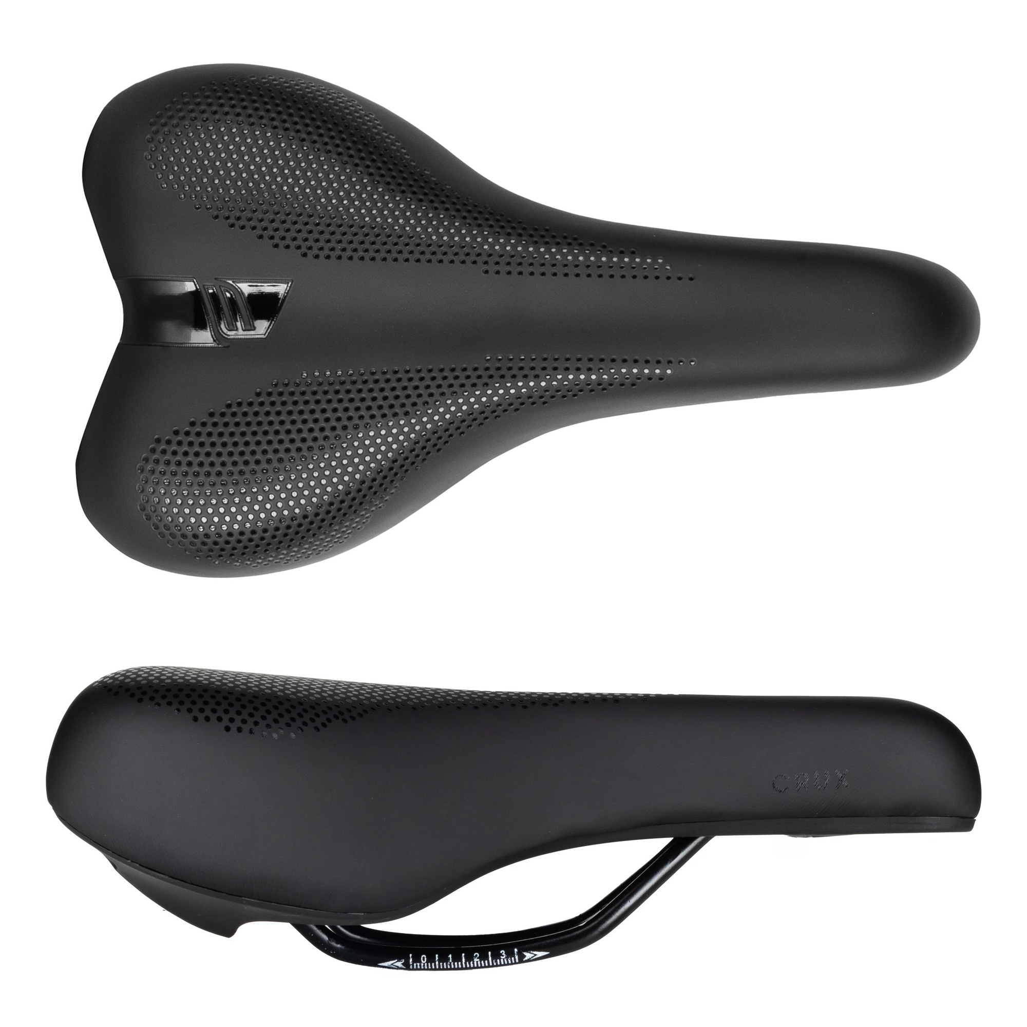 FORCE CRUX ΣΕΛΑ ΠΟΔΗΛΑΤΟΥ MTB ΜΑΥΡΟ 260X145 19997 - Image 2