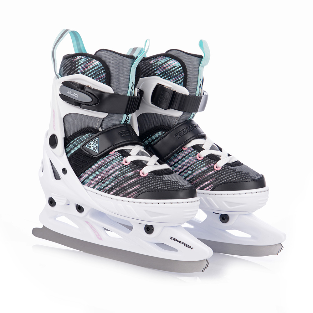 TEMPISH SYSTENT DUO ROLLER SKATES/ΠΑΓΟΠΕΔΙΛΑ ΑΥΞΟΜΕΙΟΥΜΕΝΑ IN-LINE (No 33-36) BLACK/WHITE - Image 3