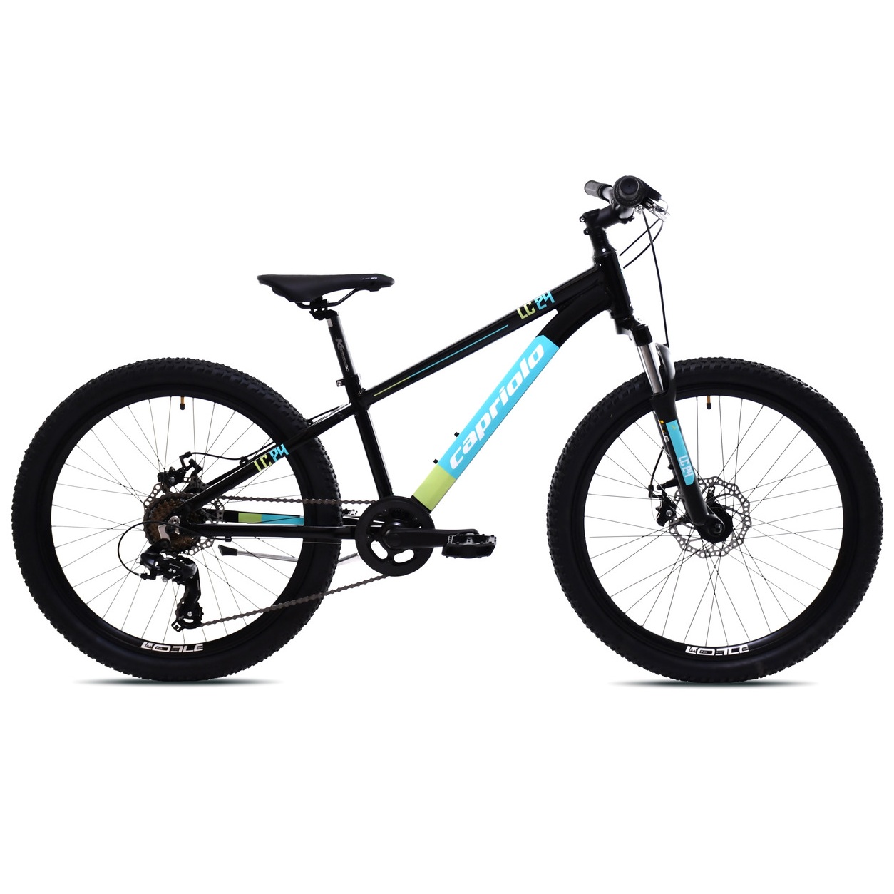 CAPRIOLO LC 240 ΠΑΙΔΙΚΟ ΠΟΔΗΛΑΤΟ ΑΛΟΥΜΙΝΙΟΥ 24” DISC 7sp BLACK/BLUE 925511-12 2026