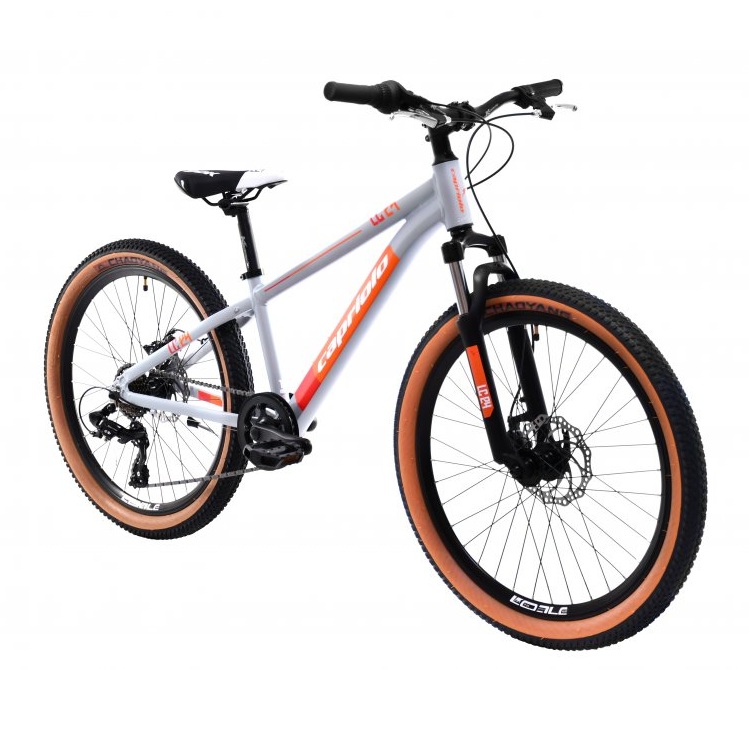 CAPRIOLO LC 240 ΠΑΙΔΙΚΟ ΠΟΔΗΛΑΤΟ ΑΛΟΥΜΙΝΙΟΥ 24” DISC 7sp GREY/ORANGE 925512-12 2026 - Image 2