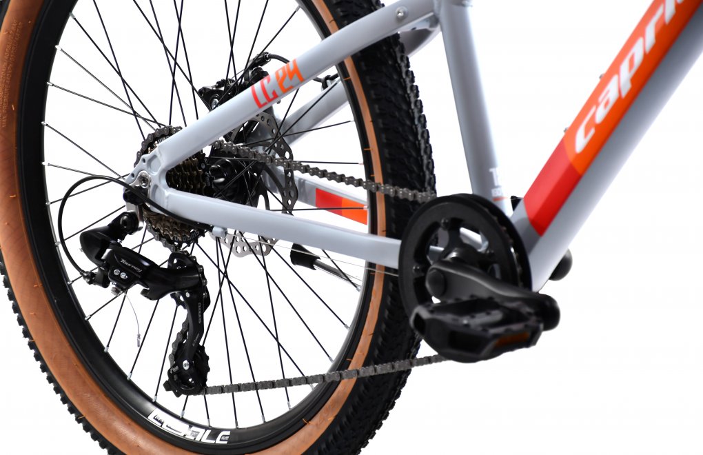 CAPRIOLO LC 240 ΠΑΙΔΙΚΟ ΠΟΔΗΛΑΤΟ ΑΛΟΥΜΙΝΙΟΥ 24” DISC 7sp GREY/ORANGE 925512-12 2026 - Image 4
