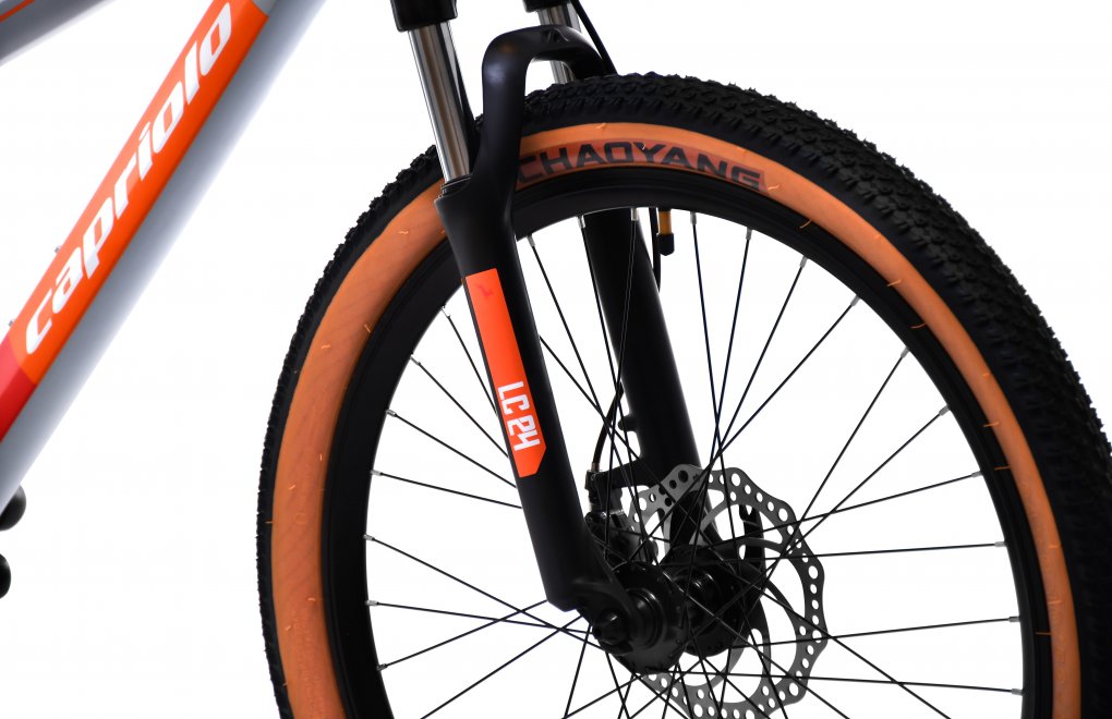 CAPRIOLO LC 240 ΠΑΙΔΙΚΟ ΠΟΔΗΛΑΤΟ ΑΛΟΥΜΙΝΙΟΥ 24” DISC 7sp GREY/ORANGE 925512-12 2026 - Image 5