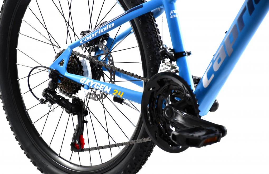 CAPRIOLO OXYGEN ΠΑΙΔΙΚΟ ΠΟΔΗΛΑΤΟ 24” DISC 6sp BLUE/WHITE 925403-12 2026 - Image 3