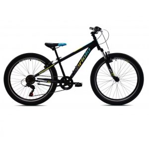 CAPRIOLO OXYGEN ΠΑΙΔΙΚΟ ΠΟΔΗΛΑΤΟ 24” 6sp BLACK/TURGUOISE 925410-12 2025
