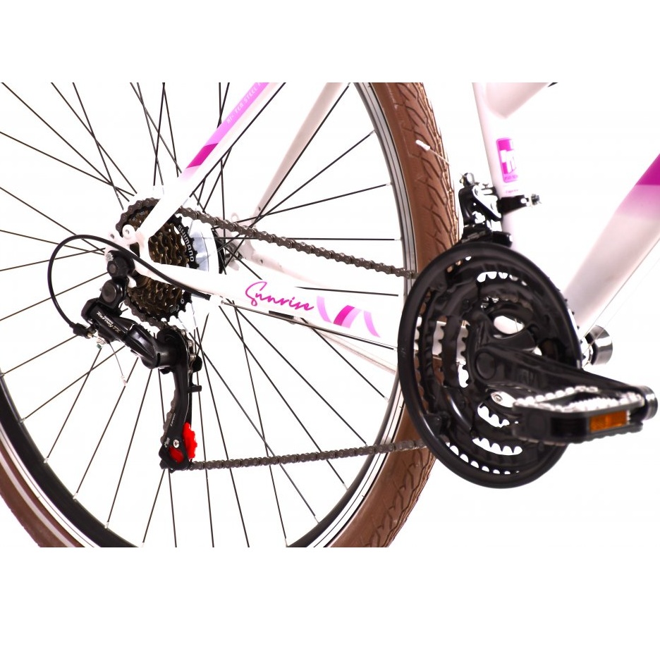 CAPRIOLO SUNRISE LADY ΠΟΔΗΛΑΤΟ TREKKING 28” 18sp WHITE/PINK No 43cm 925592-17 2026 - Image 3
