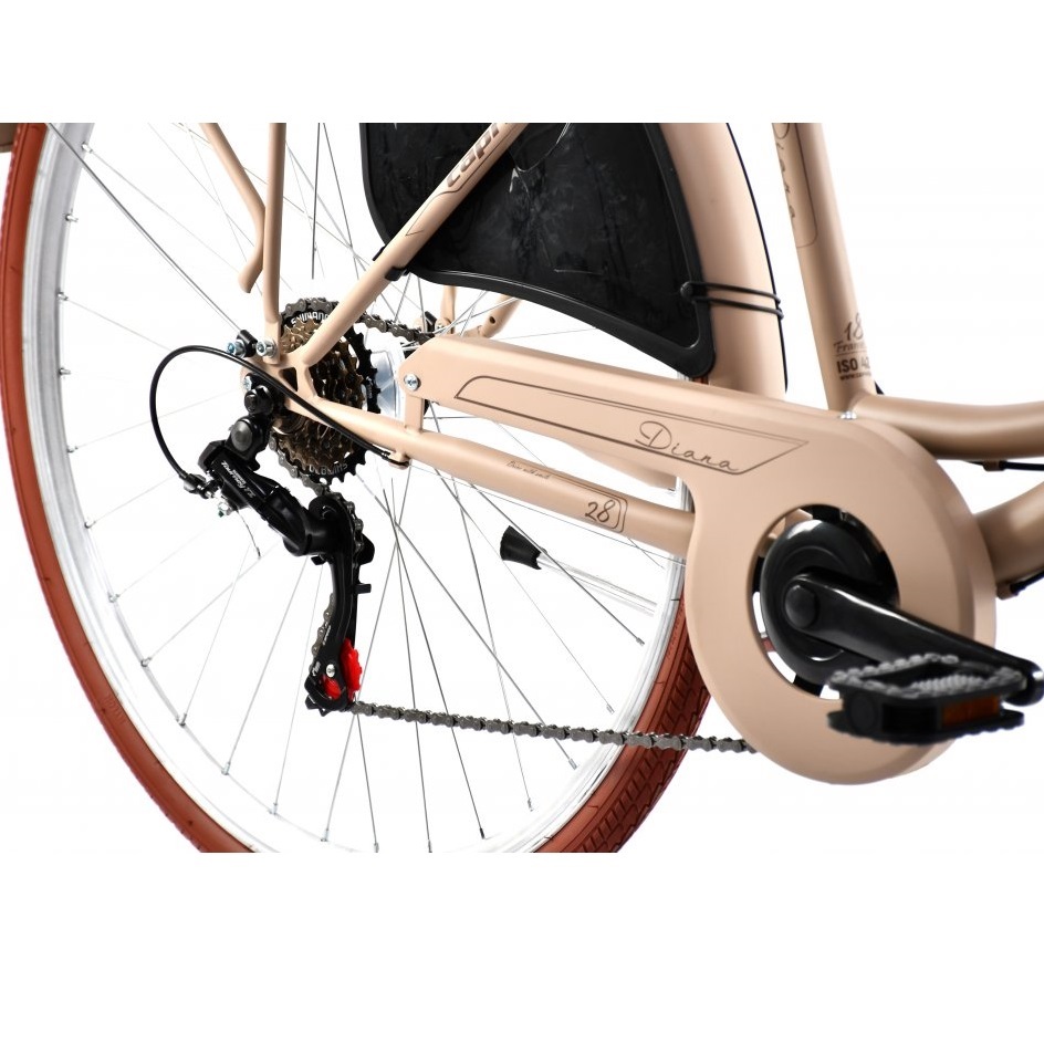 CAPRIOLO DIANA WAVE CITY 28” 6sp ΠΟΔΗΛΑΤΟ ΠΟΛΗΣ MATTE-BEIGE 924750-18 2025 - Image 2