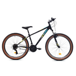 CAPRIOLO OXYGEN 27.5” MTB ΠΟΔΗΛΑΤΟ 21sp BLACK/TURQUOISE No 38cm 926433-15 2026