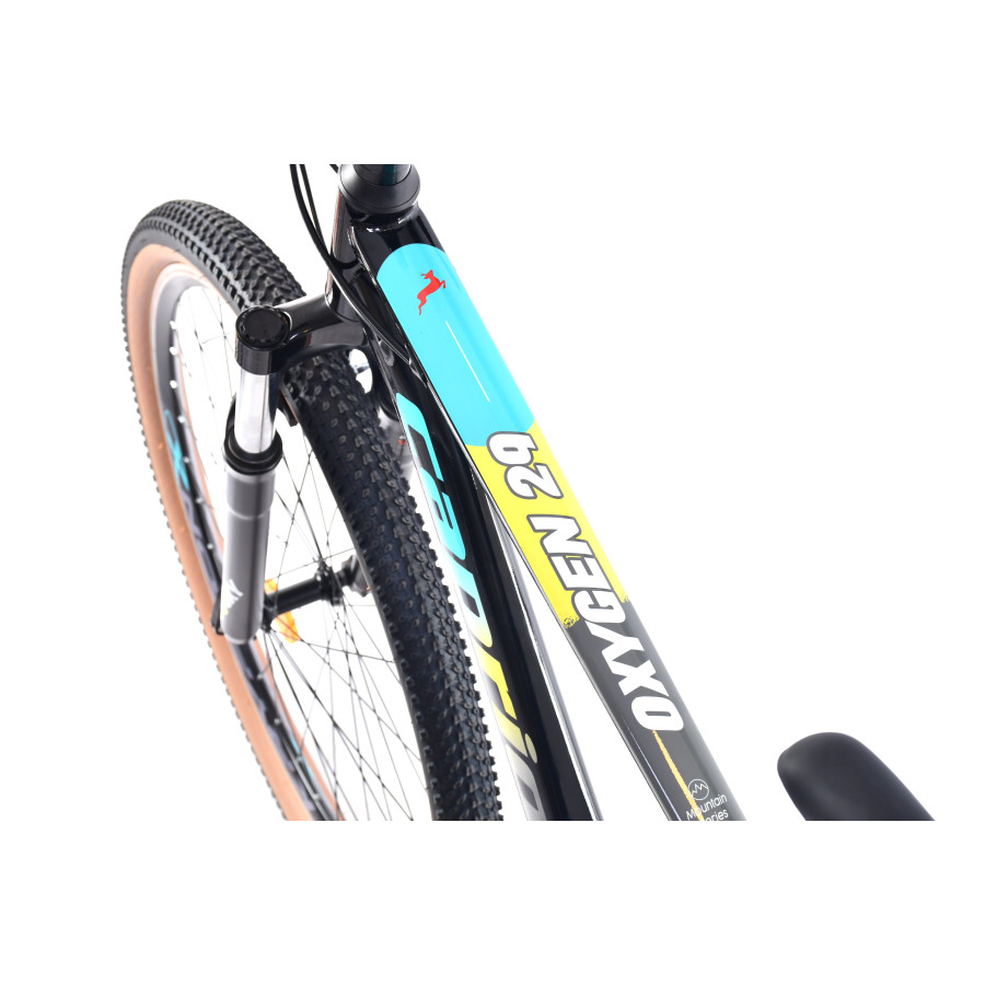 CAPRIOLO OXYGEN 29” MTB ΠΟΔΗΛΑΤΟ 21sp BLACK/TURQUOISE No 41cm 926429-16 2026 - Image 3