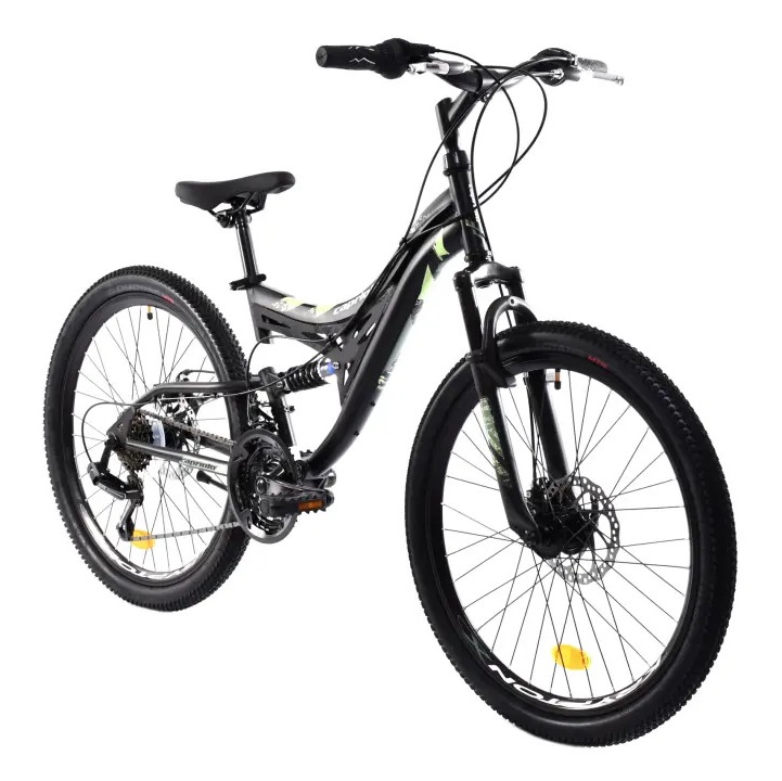 CAPRIOLO CTX 240 DISC ΠΑΙΔΙΚΟ ΠΟΔΗΛΑΤΟ 24” 18sp BLACK/TIRQUISE 926403-14 2026 - Image 2
