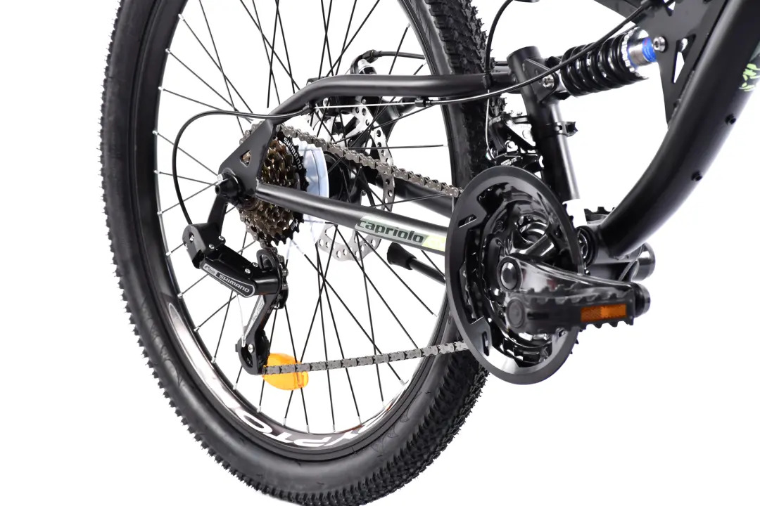 CAPRIOLO CTX 240 DISC ΠΑΙΔΙΚΟ ΠΟΔΗΛΑΤΟ 24” 18sp BLACK/TIRQUISE 926403-14 2026 - Image 3
