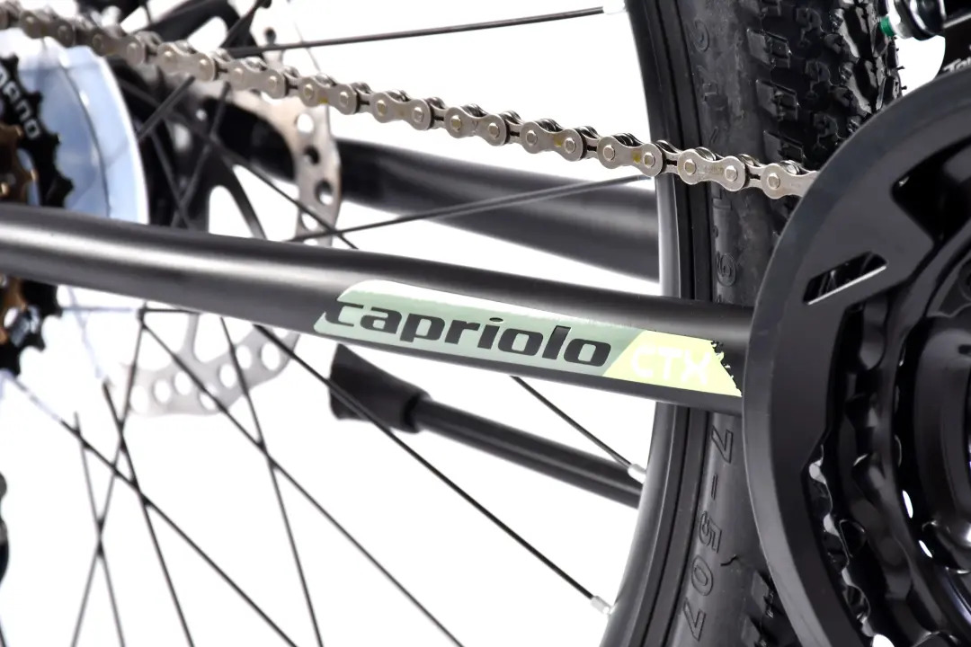 CAPRIOLO CTX 240 DISC ΠΑΙΔΙΚΟ ΠΟΔΗΛΑΤΟ 24” 18sp BLACK/TIRQUISE 926403-14 2026 - Image 5