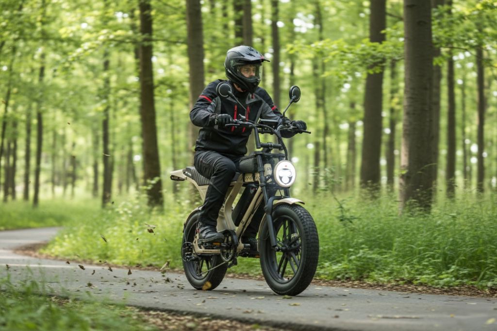APERYDER MADRIL ULTRA 20” FAT BIKE ΗΛΕΚΤΡΙΚΟ ΠΟΔΗΛΑΤΟ/SCOOTER 48V/15AH (720WH) 7sp BEIGE - Image 3