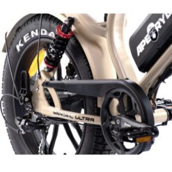 APERYDER MADRIL ULTRA 20” FAT BIKE ΗΛΕΚΤΡΙΚΟ ΠΟΔΗΛΑΤΟ/SCOOTER 48V/15AH (720WH) 7sp BEIGE - Image 4