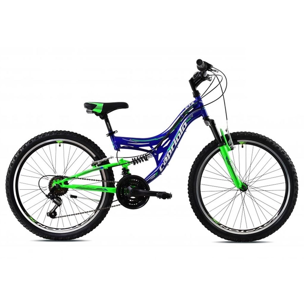 CAPRIOLO CTX 240 ΠΑΙΔΙΚΟ ΠΟΔΗΛΑΤΟ 24” 18sp BLUE/GREEN 921404-14 2026