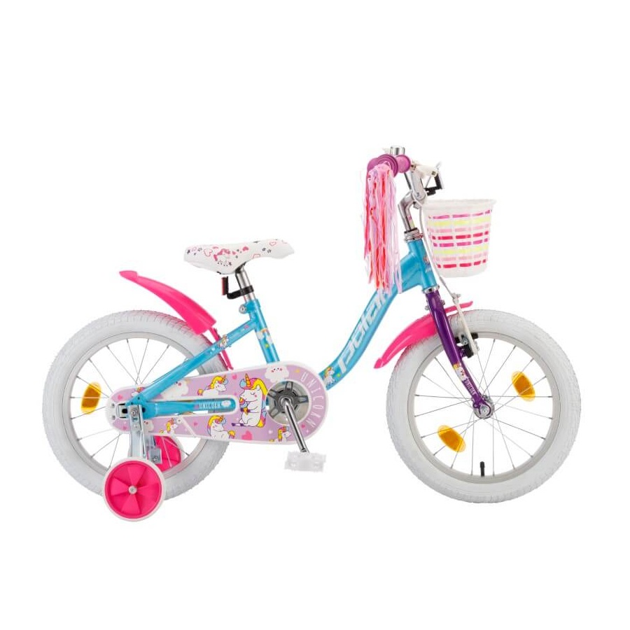 POLAR JR UNICORN BABY ΠΑΙΔΙΚΟ ΠΟΔΗΛΑΤΟ 16” ΤΙΡΚΟΥΑΖ P162S01243 2024