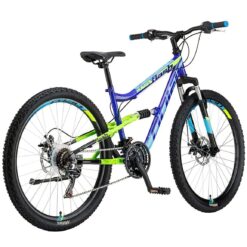 POLAR FLASH ΠΟΔΗΛΑΤΟ MTB 26” 18sp ΜΗΧΑΝΙΚΑ ΔΙΣΚΟΦΡΕΝΑ DARK BLUE-GREEN 2025 - Image 3