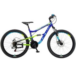 POLAR FLASH ΠΟΔΗΛΑΤΟ MTB 26” 18sp ΜΗΧΑΝΙΚΑ ΔΙΣΚΟΦΡΕΝΑ DARK BLUE-GREEN 2025