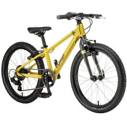 Alternative view of POLAR FUZZY ΠΑΙΔΙΚΟ ΠΟΔΗΛΑΤΟ 20” ΑΛΟΥΜΙΝΙΟΥ 7SP YELLOW-GREY 8.5kg P202A09251 2025