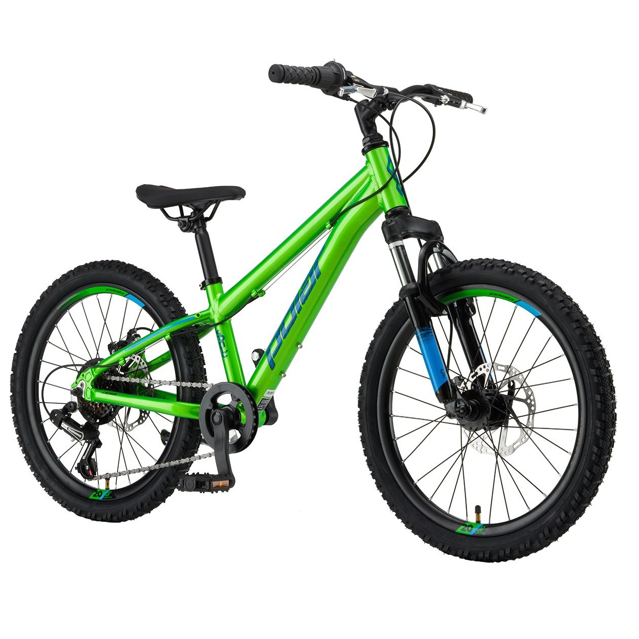 POLAR SONIC FS ALLOY 20” ΠΑΙΔΙΚΟ ΠΟΔΗΛΑΤΟ 6sp GREEN/BLUE P202A05262 2026 - Image 2