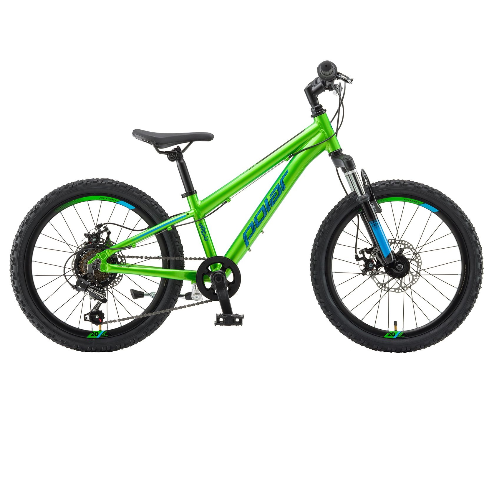 POLAR SONIC FS ALLOY 20” ΠΑΙΔΙΚΟ ΠΟΔΗΛΑΤΟ 6sp GREEN/BLUE P202A05262 2026