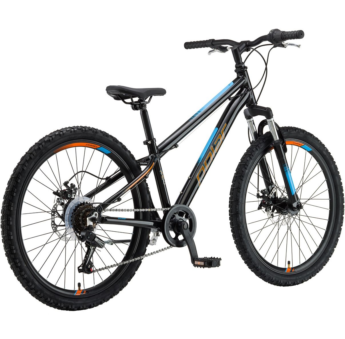 POLAR SONIC 24” FS DISC ALLOY ΠΟΔΗΛΑΤΟ MTB 7sp No 32cm BLACK B242A06261 2026 - Image 3