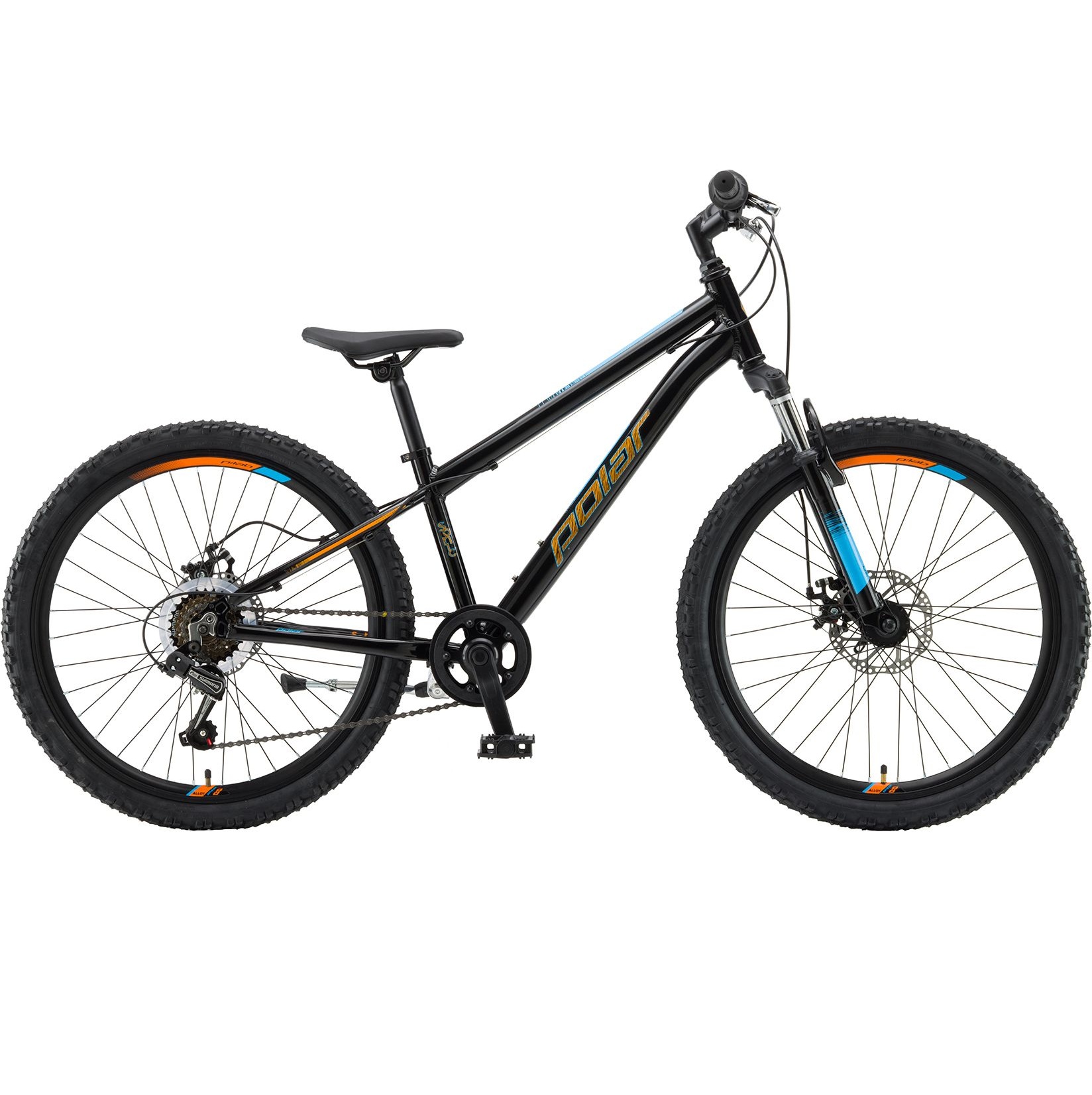 POLAR SONIC 24” FS DISC ALLOY ΠΟΔΗΛΑΤΟ MTB 7sp No 32cm BLACK B242A06261 2026