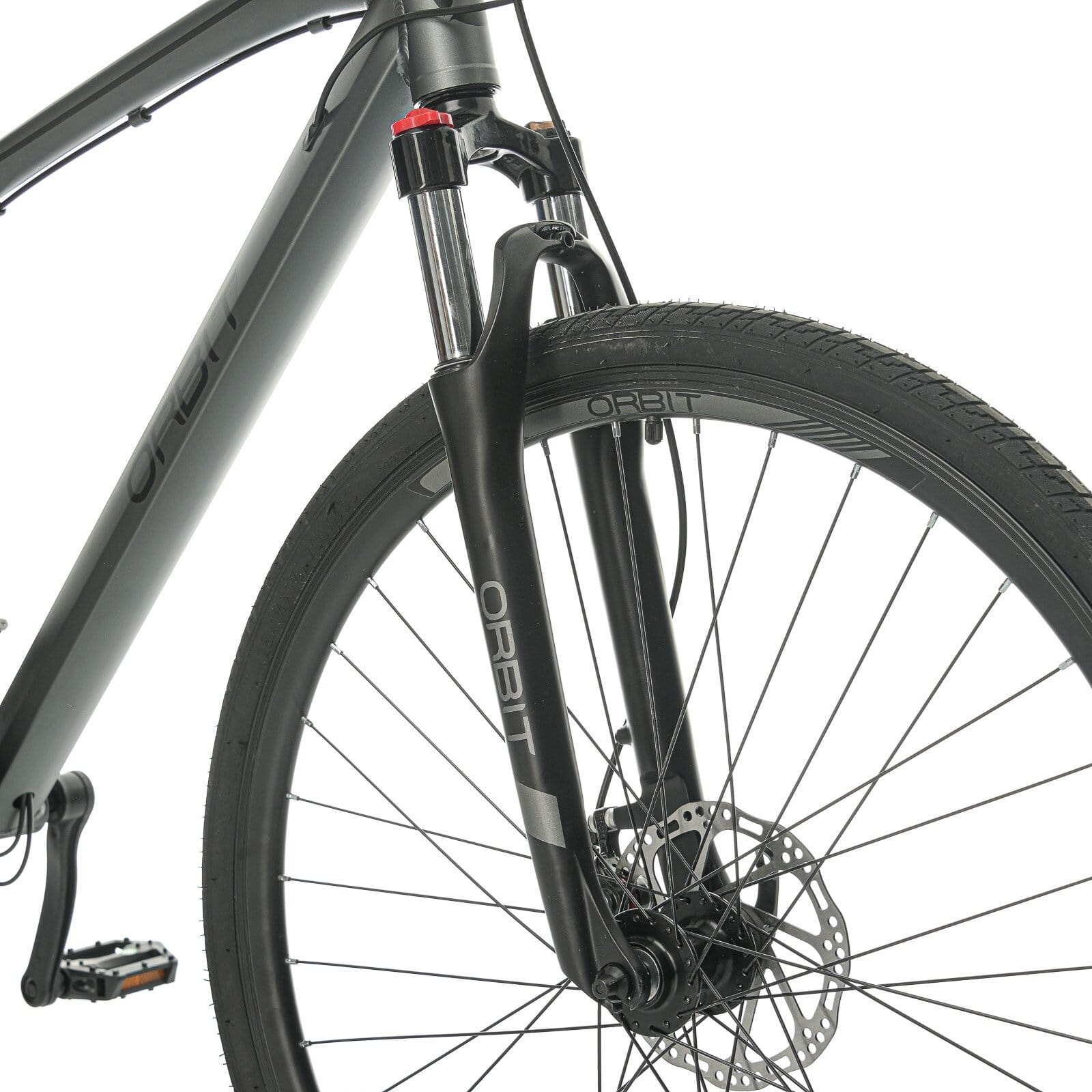 ORBIT ASTRID 28” 21sp ΠΟΔΗΛΑΤΟ TREKKING ΑΛΟΥΜΙΝΙΟΥ ΜΗΧΑΝΙΚΑ ΔΙΣΚΟΦΡΕΝΑ No46 GRAY-BLACK 2023 - Image 5