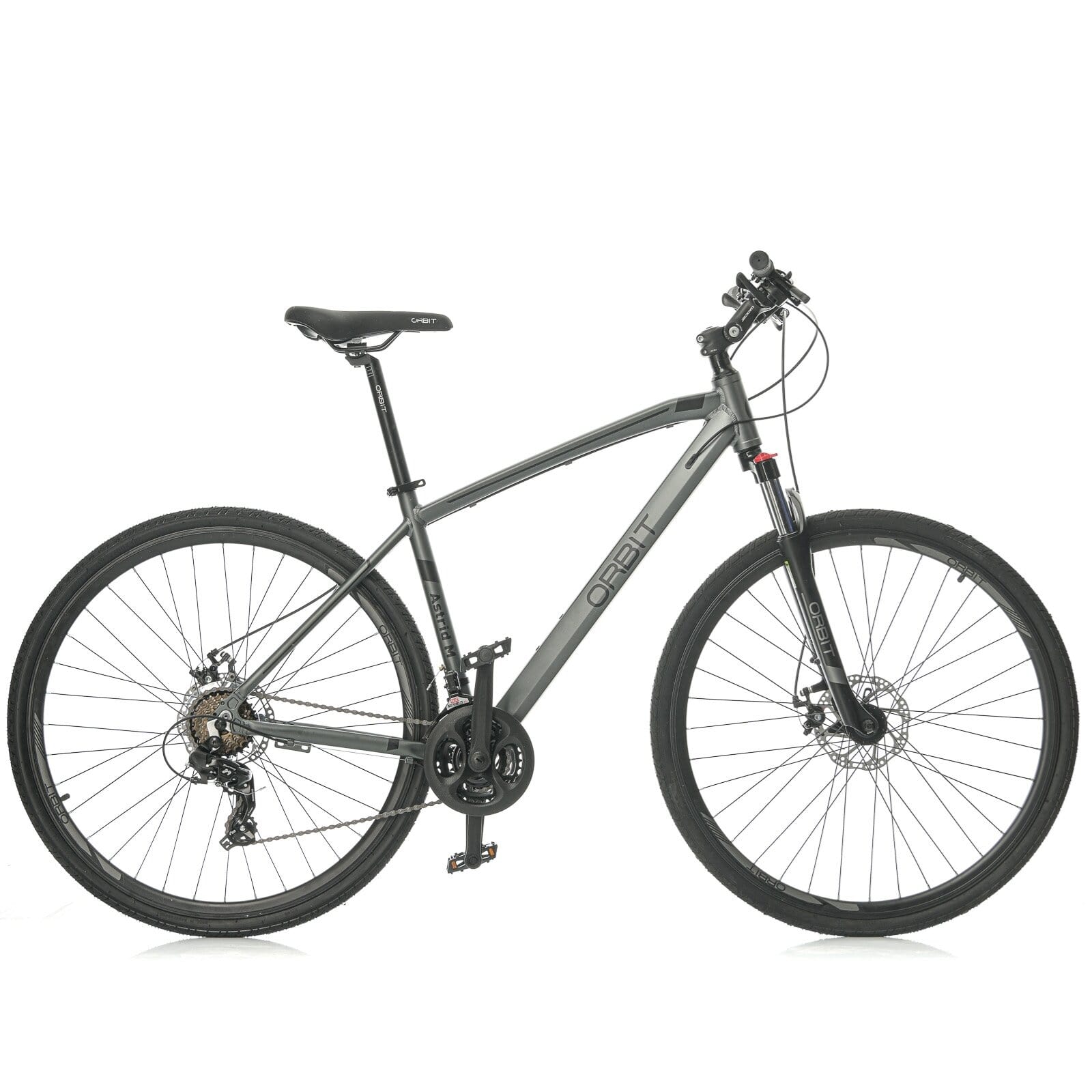 ORBIT ASTRID 28” 21sp ΠΟΔΗΛΑΤΟ TREKKING ΑΛΟΥΜΙΝΙΟΥ ΜΗΧΑΝΙΚΑ ΔΙΣΚΟΦΡΕΝΑ No46 GRAY-BLACK 2023