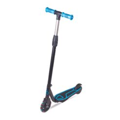 COOL WHEELS ΠΑΤΙΝΙ SCOOTER ΔΙΤΡΟΧΟ ΤΡΟΧΟΣ 125mm LED ΕΜΠΡΟΣΘΙΟΥ ΤΡΟΧΟΥ BLACK/BLUE FR59243