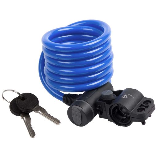 M-WAVE ΚΛΕΙΔΑΡΙΑ ΠΟΔΗΛΑΤΟΥ CABLE LOCK 10X1800mm ΜΠΛΕ