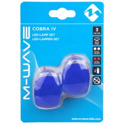 Alternative view of M-WAVE ΣΕΤ ΦΩΤΑΚΙΑ ΠΟΔΗΛΑΤΟΥ ΣΙΛΙΚΟΝΗΣ COBRA IV ΜΠΛΕ 220634