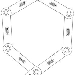 Alternative view of ABUS BORDO 6000K/90 ΚΛΕΙΔΑΡΙΑ ΠΟΔΗΛΑΤΟΥ ΕΠΙΠΕΔΟ ΑΣΦΑΛΕΙΑΣ 10/15 BLACK