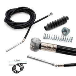 Alternative view of eWHEEL ΝΤΙΖΑ ΦΡΕΝΟΥ TΑΜΠΟΥΡΟΥ ΓΙΑ DUALTRON MINI ΜΑΥΡΗ CFK055