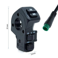 eWHEEL ΜΠΟΥΤΟΝΙΕΡΑ ΓΙΑ E-SCOOTER KUKIRIN G2 PRO/MAX (ΦΩΤΑ/ΦΛΑΣ/ΚΟΡΝΑ)