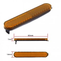 Alternative view of eWHEEL ΑΝΤΑΝΑΚΛΑΣΤΙΚΑ ΓΙΑ ΚΑΠΑΚΙΑ ΤΡΟΧΩΝ XIAOMI M365 NEW MODEL YELLOW 1 ΤΕΜ 56335