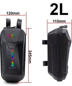 Alternative view of eWheel DELUXE SCOOTER HOLDER ΤΣΑΝΤΑΚΙ ΛΑΙΜΟΥ ΜΕ VELCRO MULTICOLORED ΑΔΙΑΒΡΟΧΟ 2L CFK022