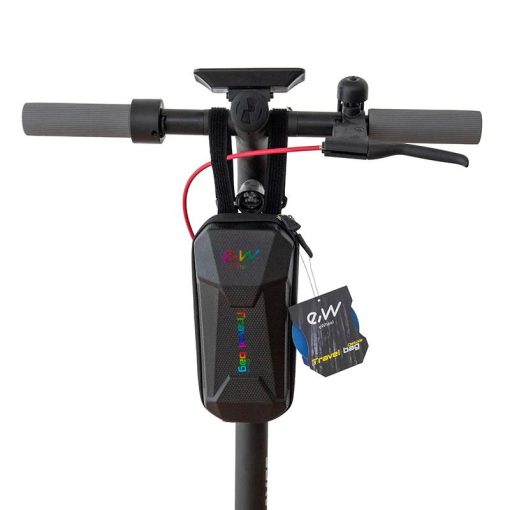 eWheel DELUXE SCOOTER HOLDER ΤΣΑΝΤΑΚΙ ΛΑΙΜΟΥ ΜΕ VELCRO MULTICOLORED ΑΔΙΑΒΡΟΧΟ 2L CFK022 - Image 3
