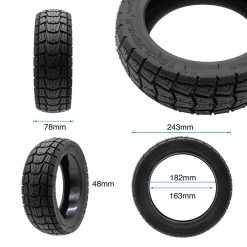 Alternative view of XUANCHENG 10X2.75-6.5 ΕΛΑΣΤΙΚΟ TUBELESS SEMIOFFROAD ANTI-PUNCTURE GEL ΓΙΑ ΗΛΕΚΤΡΙΚΑ ΠΑΤΙΝΙΑ CFK138