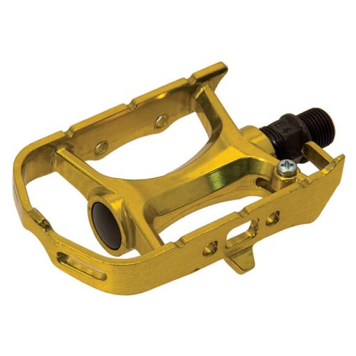 BRN ΠΕΤΑΛΙΑ ΠΟΔΗΛΑΤΟΥ ΑΛΟΥΜΙΝΙΟΥ MTB 9/16 GOLD ΖΕΥΓΟΣ PED32G