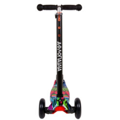 Alternative view of ΑΘΛΟΠΑΙΔΙΑ 3K ΠΑΤΙΝΙ SCOOTER ΤΡΙΤΡΟΧΟ ΜΕ ΦΩΤΙΖΟΜΕΝΑ ΡΟΔΑΚΙΑ ΜΑΥΡΟ