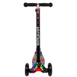 Alternative view of ΑΘΛΟΠΑΙΔΙΑ 3K ΠΑΤΙΝΙ SCOOTER ΤΡΙΤΡΟΧΟ ΜΕ ΦΩΤΙΖΟΜΕΝΑ ΡΟΔΑΚΙΑ ΜΑΥΡΟ